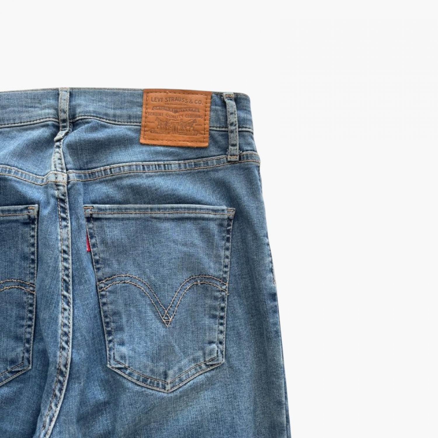 Levi’s Mile High Super Skinny Γυναικείο Μπλε Τζιν – Μέγεθος 36 / Pre-Owned