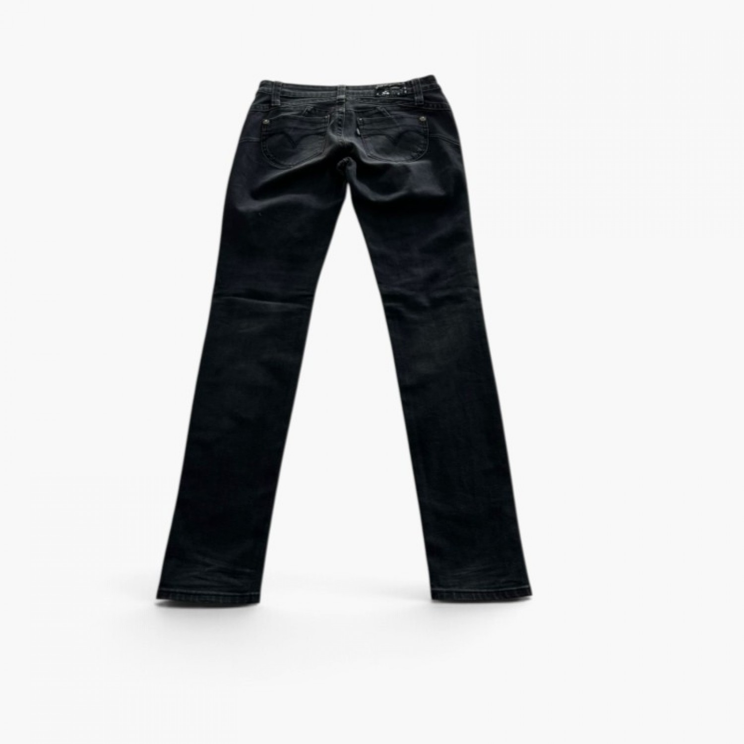 Levi’s Curve ID Demi Curve Low Rise Skinny Μαύρο Τζιν – Μέγεθος 36 / Pre-Owned
