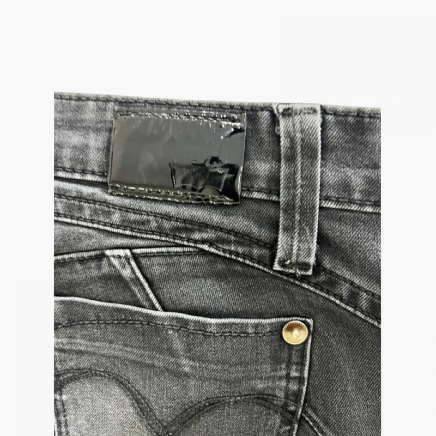 Levi’s Curve ID Demi Curve Low Rise Skinny Μαύρο Τζιν – Μέγεθος 36 / Pre-Owned