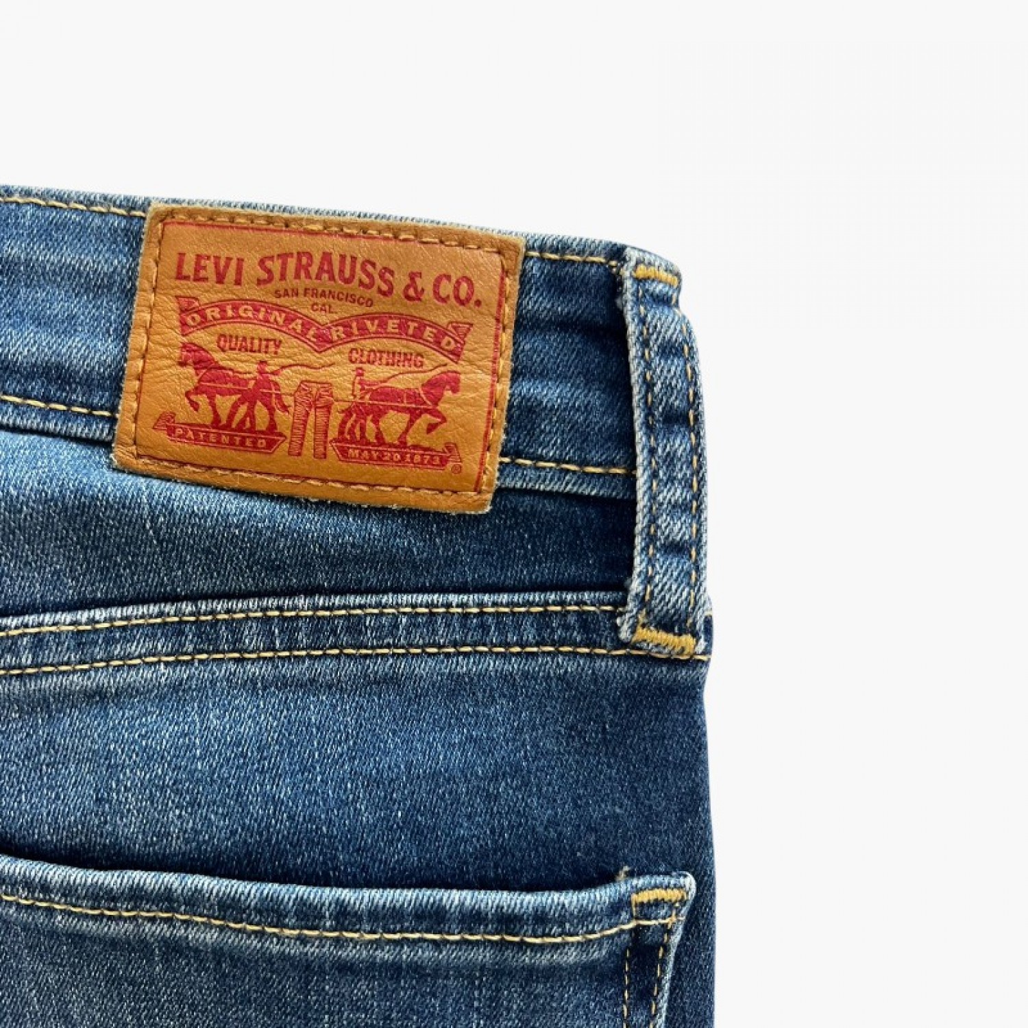 Levi’s 721 High Rise Skinny Γυναικείο Μπλε Τζιν – Μέγεθος 32 / Pre-Owned