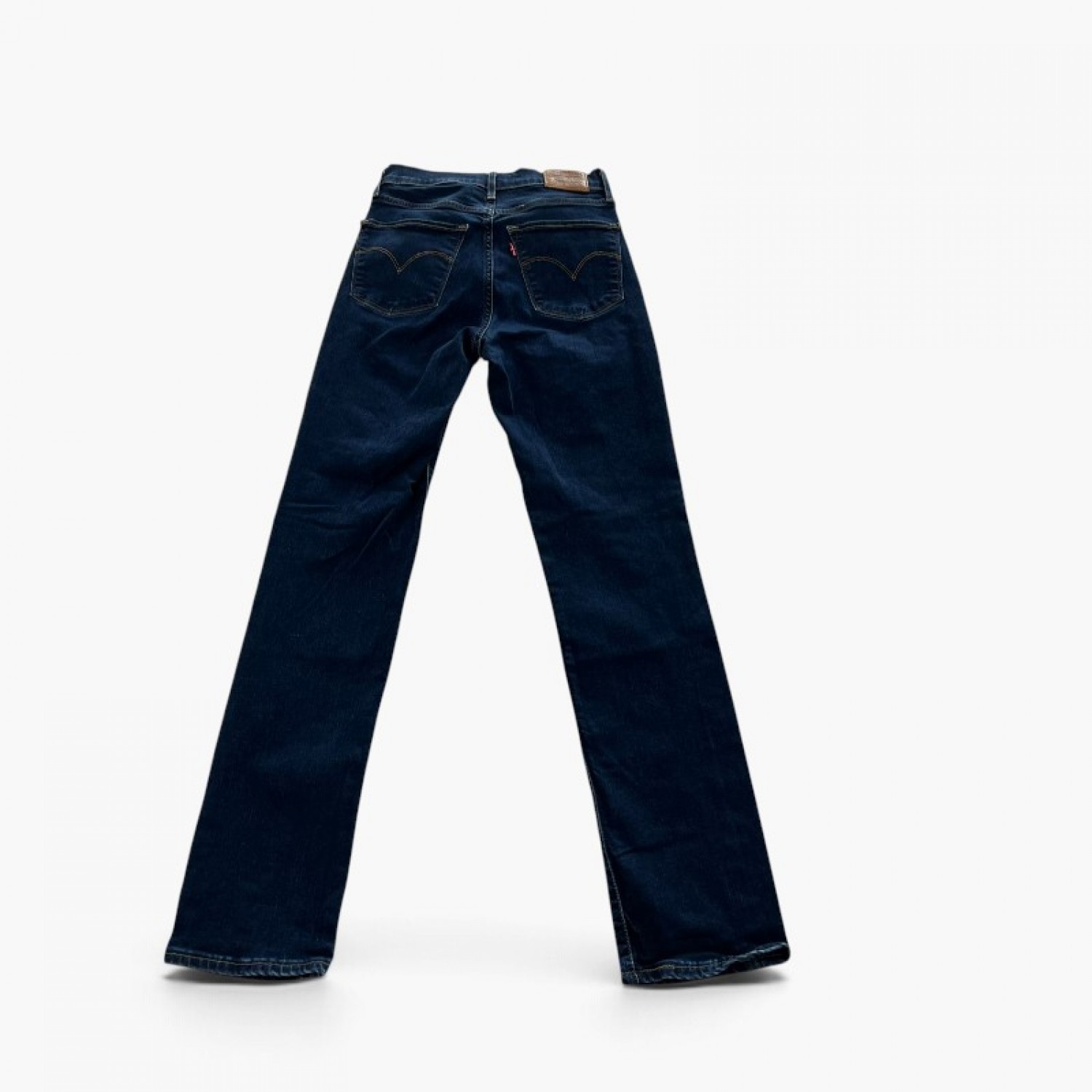 Levi’s 724 High Rise Straight Γυναικείο Σκούρο Μπλε Τζιν – Μέγεθος 32 / Pre-Owned