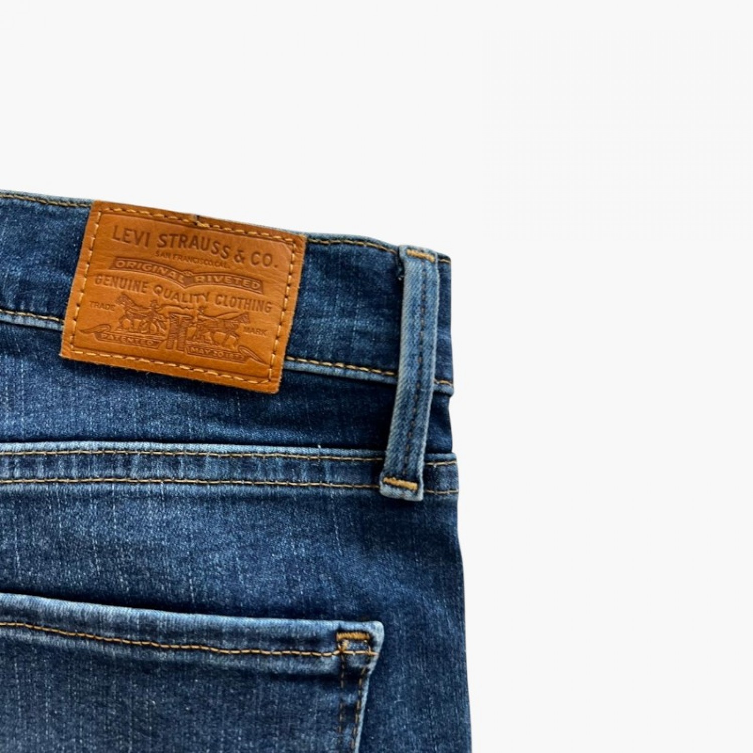 Levi’s 720 Super Skinny Γυναικείο Μπλε Τζιν – Μέγεθος 38 / Pre-Owned
