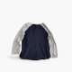 Tommy Hilfiger Γυναικεία Μακρυμάνικη Henley Μπλούζα Navy/Γκρι – Μέγεθος L / Pre-Owned