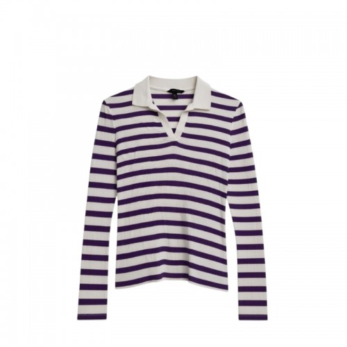 Tommy Hilfiger Γυναικεία Ριγέ Polo Μπλούζα / Pre-Owned