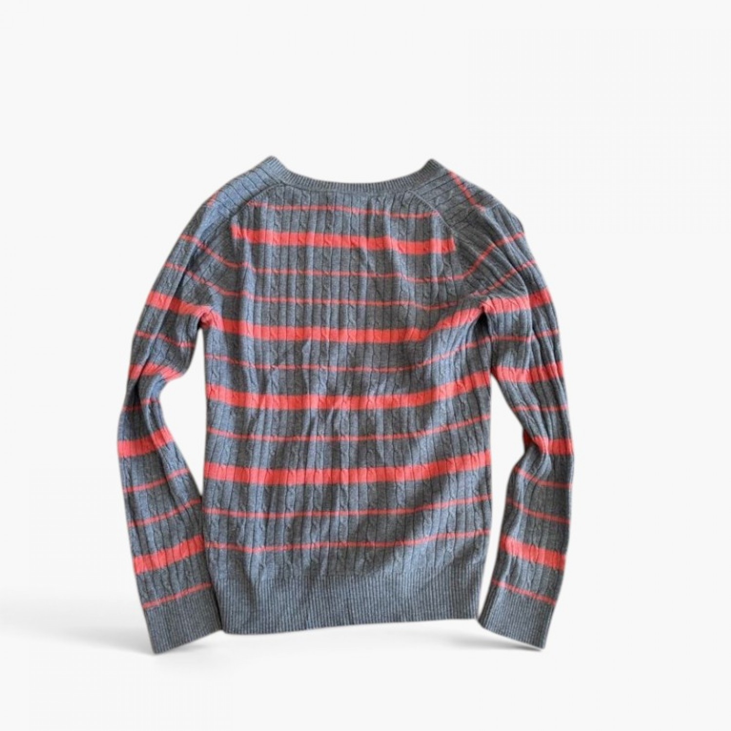 Tommy Hilfiger Γυναικείο Ριγέ V-Neck Πουλόβερ / Pre-Owned