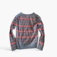 Tommy Hilfiger Γυναικείο Ριγέ V-Neck Πουλόβερ / Pre-Owned