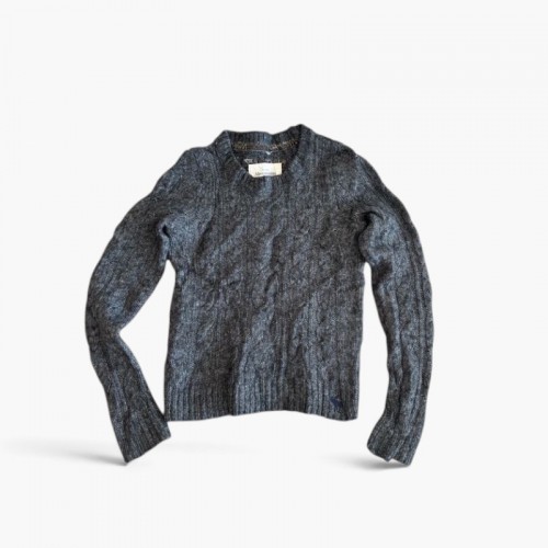 Tommy Hilfiger Γκρι Cable Knit Πουλόβερ  / Pre-Owned