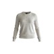 Tommy Hilfiger Λευκό Πουλόβερ με Μαύρες Λεπτομέρειες / Pre-Owned