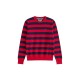 Tommy Hilfiger Κόκκινο/Navy Ριγέ Πουλόβερ / Pre-Owned