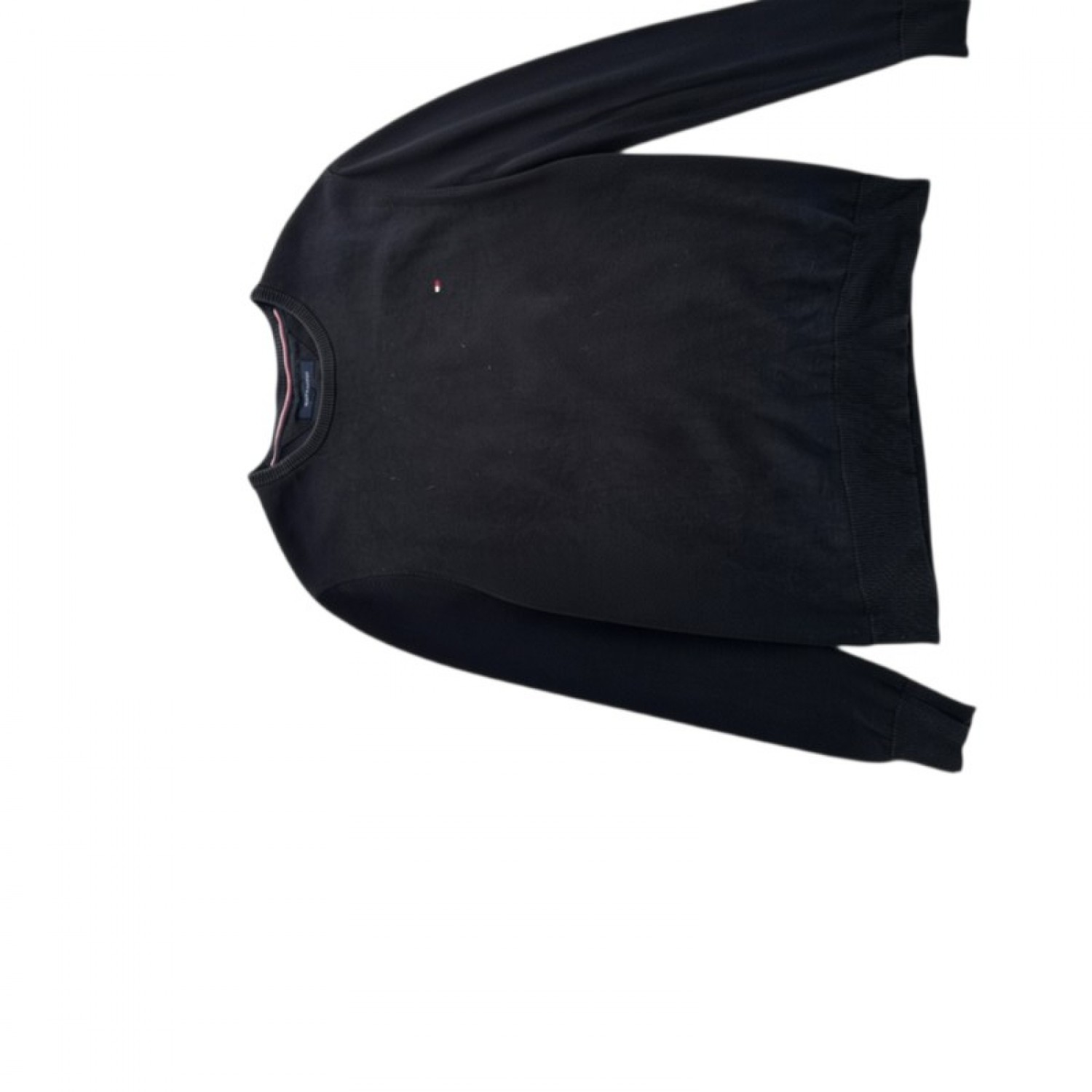 Tommy Hilfiger Μαύρο Crew Neck Πουλόβερ / Pre-Owned