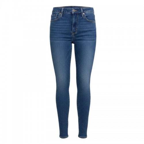 Levi’s Mile High Ψηλόμεσο Μπλε Super Skinny Τζιν – Μέγεθος 34 / Pre-Owned