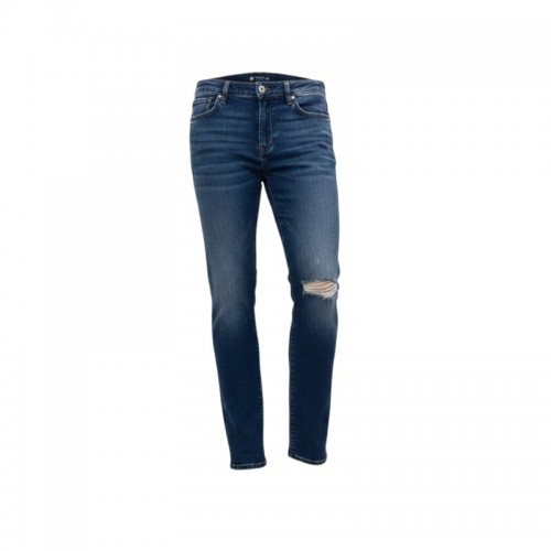 Springfield Boyfriend Skinny Fit Μπλε Τζιν – Μέγεθος 38 / Pre-Owned