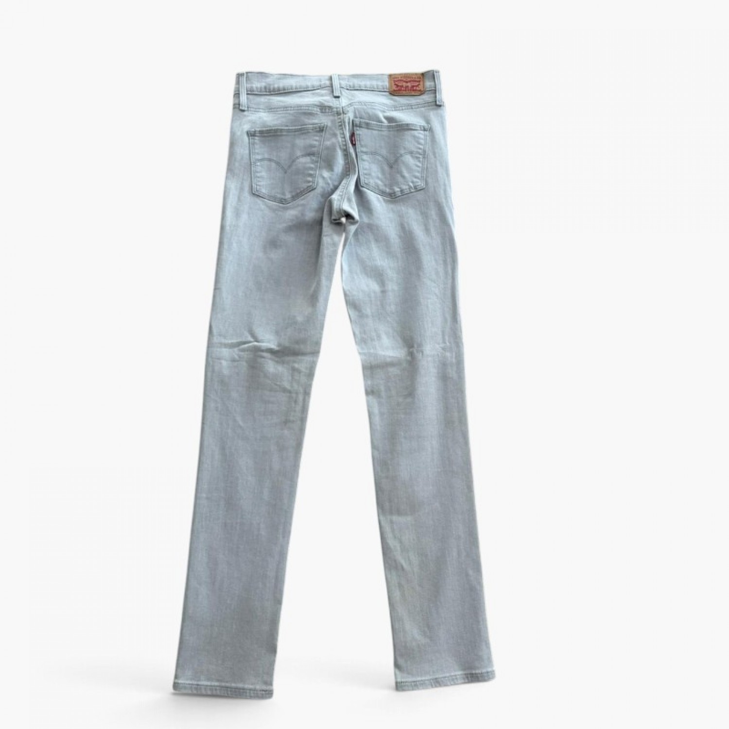 Levi’s Slimming Skinny Γυναικείο Ανοιχτό Γκρι Τζιν – Μέγεθος 36 / Pre-Owned