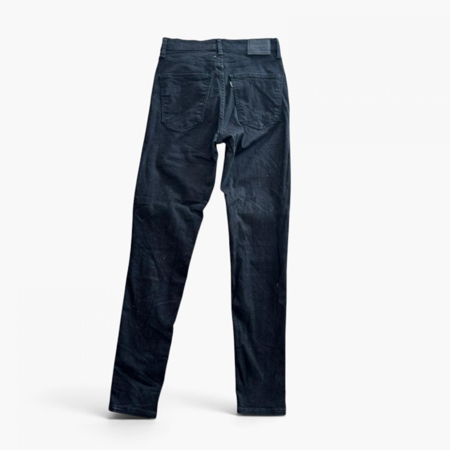 Levi’s Mile High Super Skinny Μαύρο Γυναικείο Τζιν – Μέγεθος 34 / Pre-Owned