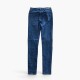Levi’s 710 Super Skinny Σκούρο Μπλε Τζιν με Πιτσιλωτό Wash – Μέγεθος 34 / Pre-Owned