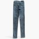 Levi’s 720 High Rise Super Skinny Γυναικείο Γκρι Acid Wash Τζιν – Μέγεθος 34 / Pre-Owned