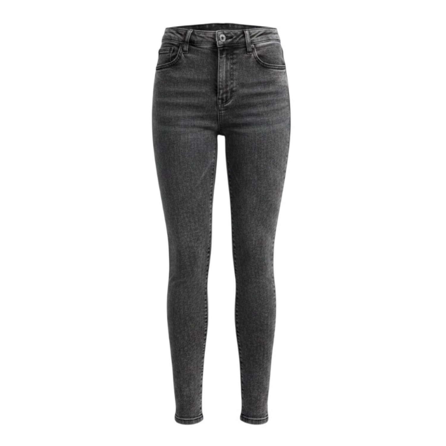 Levi’s 720 High Rise Super Skinny Γυναικείο Γκρι Acid Wash Τζιν – Μέγεθος 34 / Pre-Owned