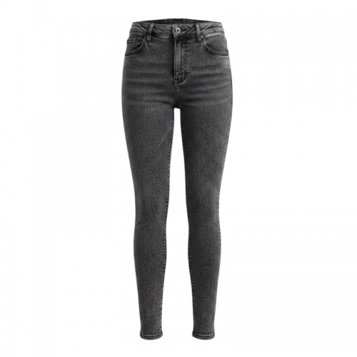 Levi’s 720 High Rise Super Skinny Γυναικείο Γκρι Acid Wash Τζιν – Μέγεθος 34 / Pre-Owned