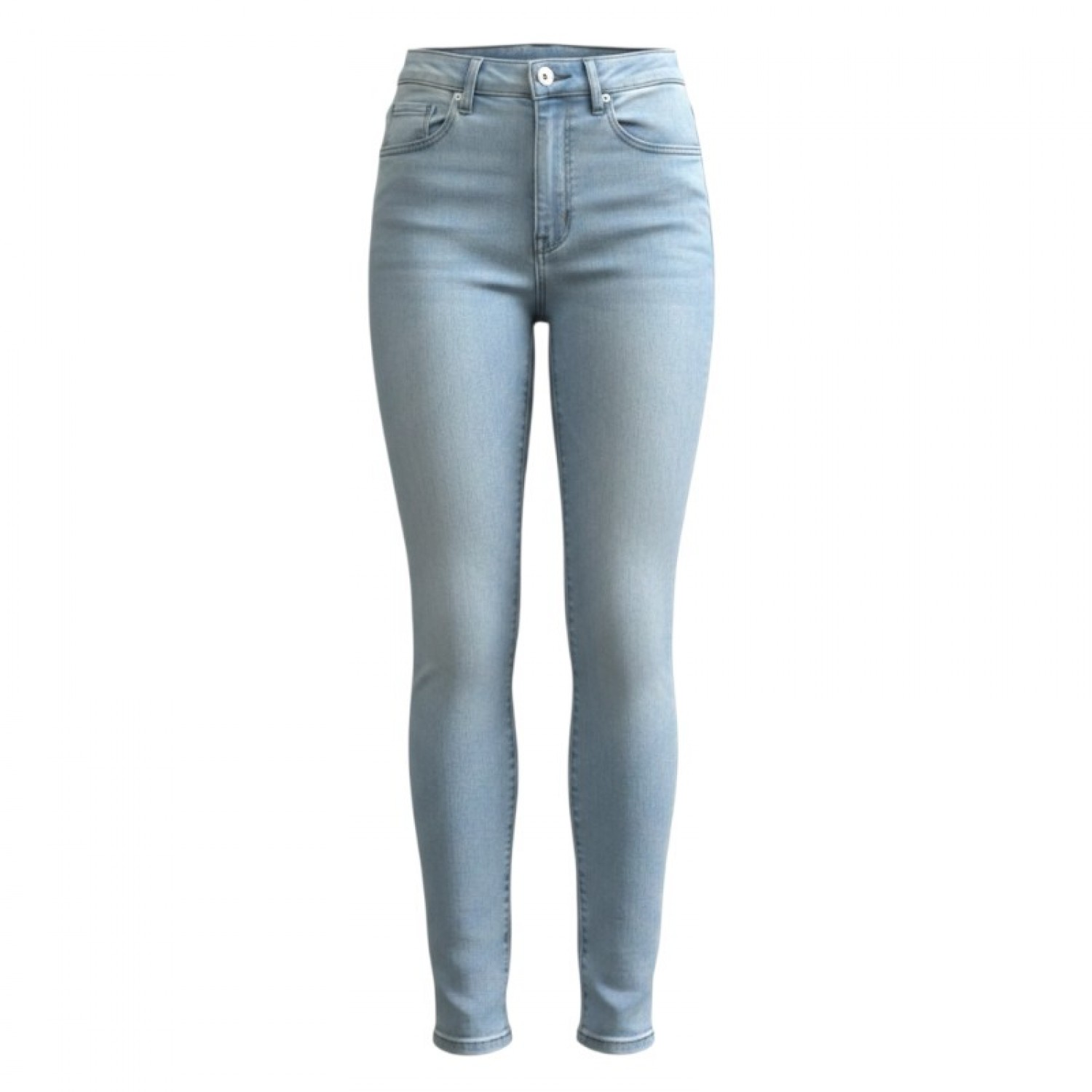 Levi’s Mile High Super Skinny Πολύ Ανοιχτό Μπλε Γυναικείο Τζιν – Μέγεθος 32 / Pre-Owned
