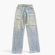 Levi’s 555 Relaxed Straight Γυναικείο Τζιν Ανοιχτό Μπλε – Μέγεθος 38 / Pre-Owned