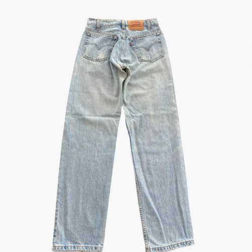 Levi’s 555 Relaxed Straight Γυναικείο Τζιν Ανοιχτό Μπλε – Μέγεθος 38 / Pre-Owned