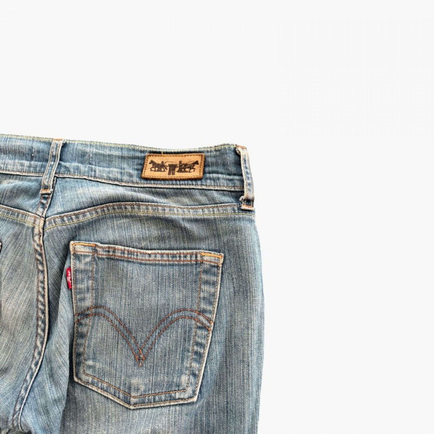 Levis Eve Γυναικείο Ανοιχτό Μπλε Flared Τζιν – Μέγεθος 38 / Pre-Owned