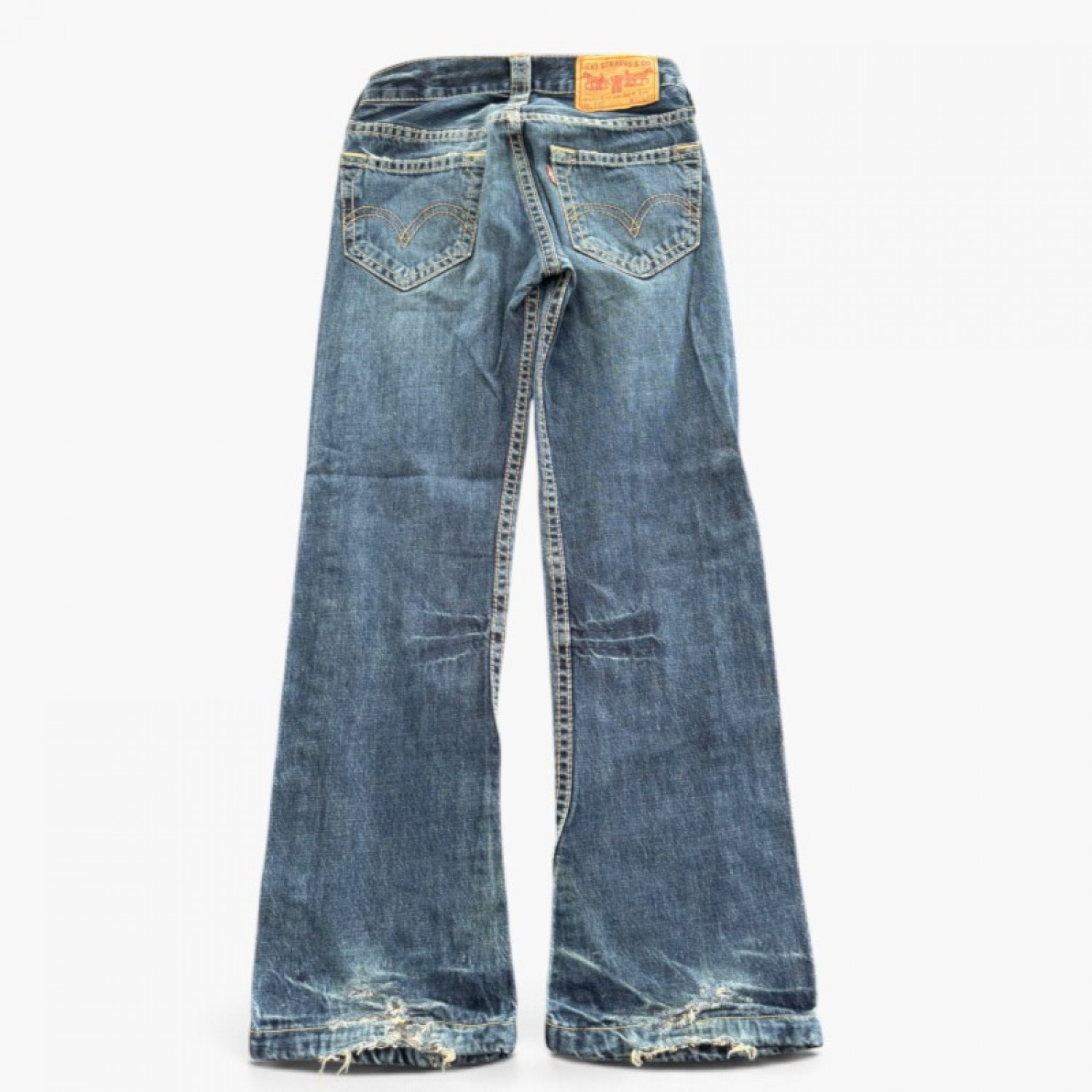 Levi’s Γυναικείο Vintage Ανοιχτό Μπλε Flared Τζιν – Μέγεθος 38 / Pre-Owned