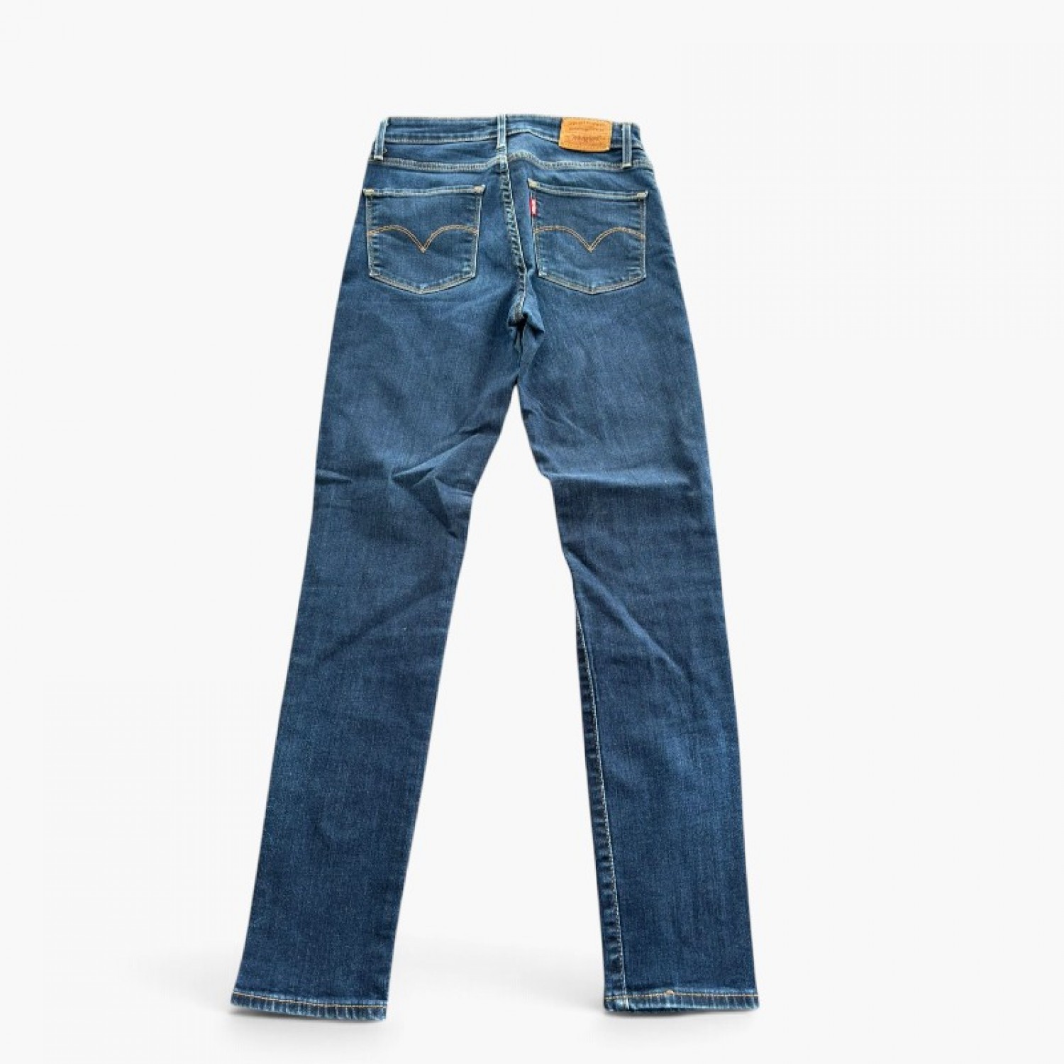 Levi’s 721 High Rise Skinny Γυναικείο Σκούρο Μπλε Τζιν – Μέγεθος 34 / Pre-Owned