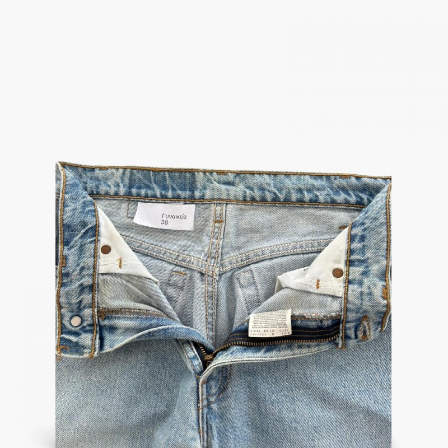 Levi’s 555 Relaxed Straight Γυναικείο Τζιν Ανοιχτό Μπλε – Μέγεθος 38 / Pre-Owned