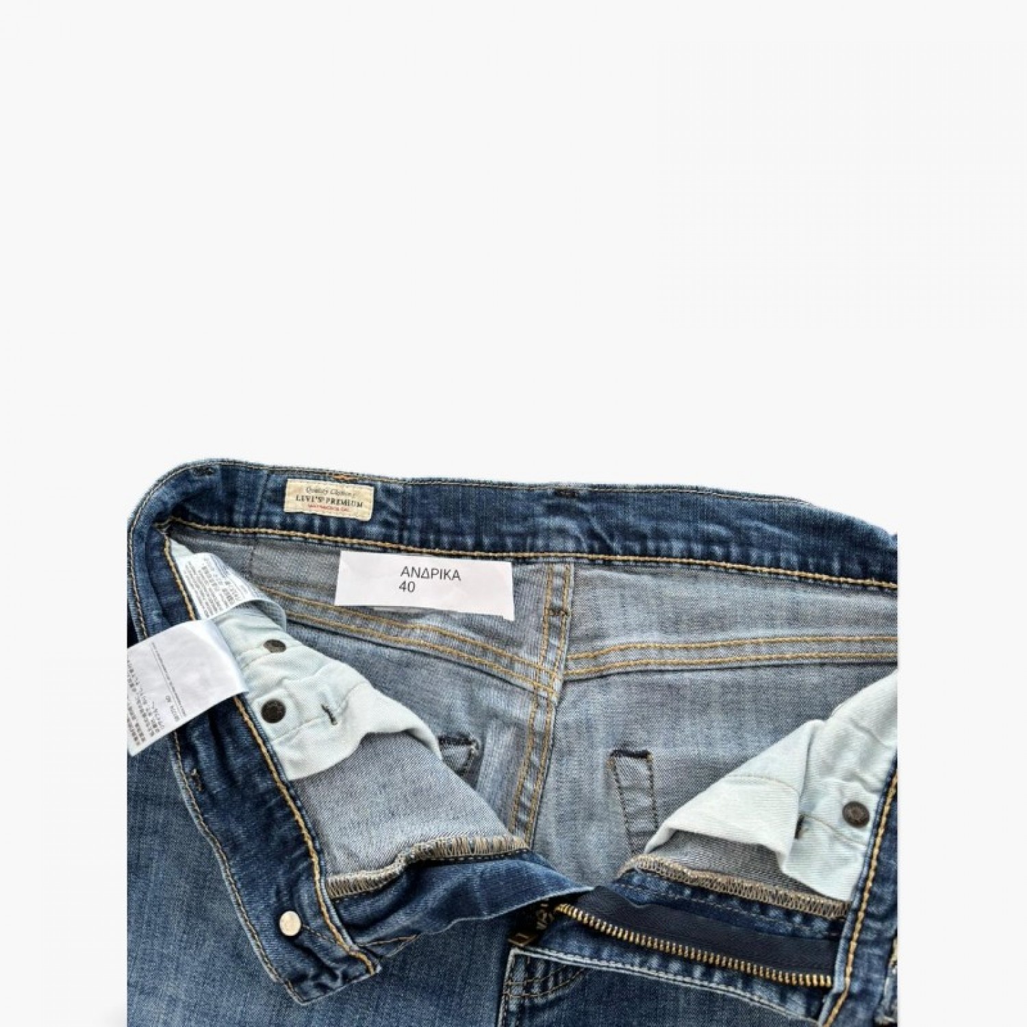 Levi’s 512 Τζιν Μπλε Slim Taper – Μέγεθος 40 / Pre-Owned