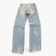LEVI'S Γυναικείο Ανοιχτό Μπλε Τζιν Καμπάνα Wide Leg – Μέγεθος 36 / Pre-Owned
