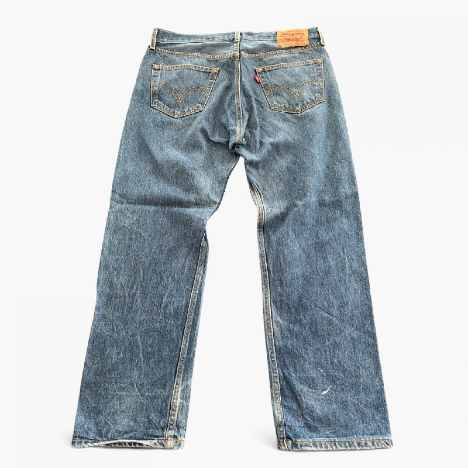 Levi’s Ανδρικό Μπλε Τζιν Loose Straight με Κουμπιά – Μέγεθος 44 / Pre-Owned