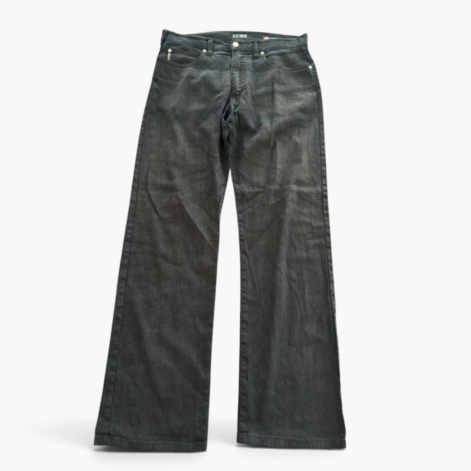 Armani Jeans Ανδρικό Μαύρο Τζιν Wide Straight – Μέγεθος 44 / Pre-Owned