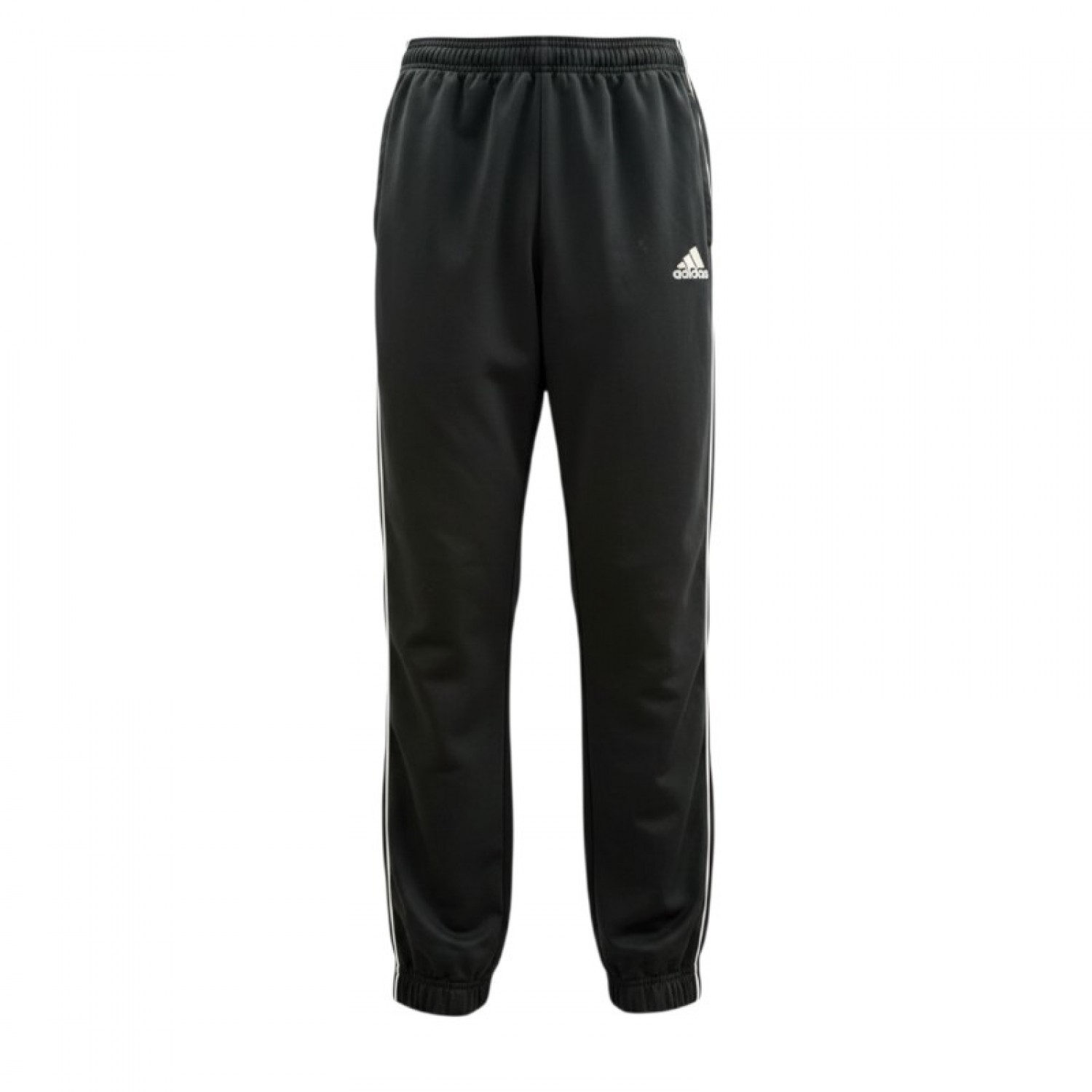 Adidas Γυναικείο Μαύρο Παντελόνι Φόρμας με Λευκό Ρέλι – Μέγεθος 36 / Pre-Owned