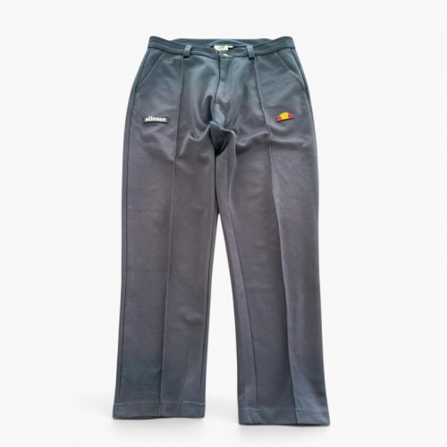 Ellesse Γκρι Μπλε Παντελόνι Φόρμας Retro Straight – Μέγεθος L / Pre-Owned