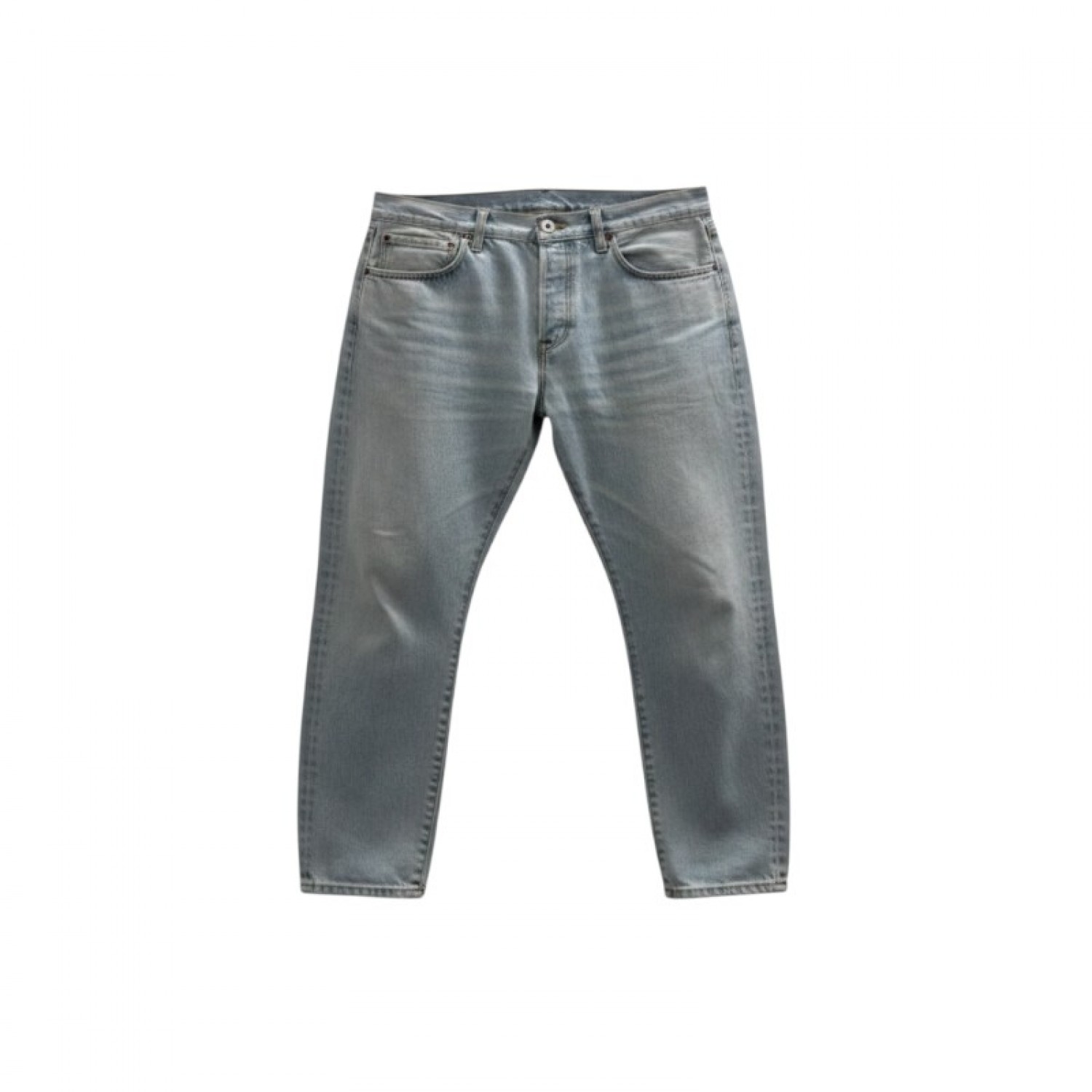 Light Blue Cropped Jeans — Size 46 / Pre-Owned