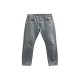 Light Blue Cropped Jeans — Size 46 / Pre-Owned