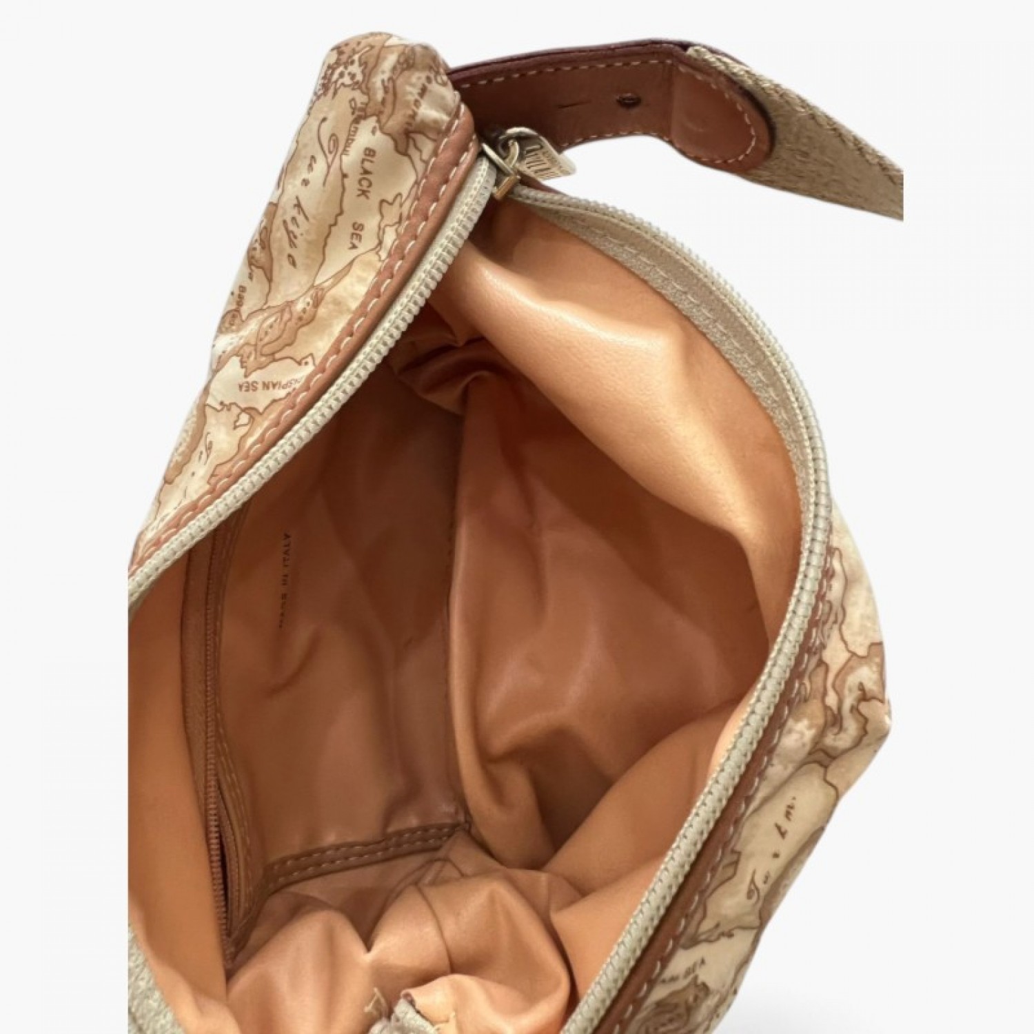 Alviero Martini 1ª Classe Geo Shoulder Bag — Μπεζ / Καφέ — One Size / Pre-Owned