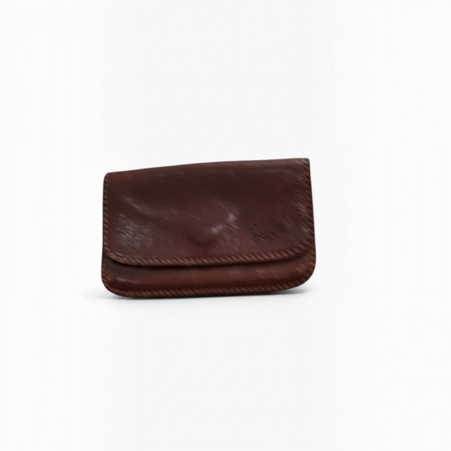 Vintage Leather Clutch — Καφέ — One Size / Pre-Owned
