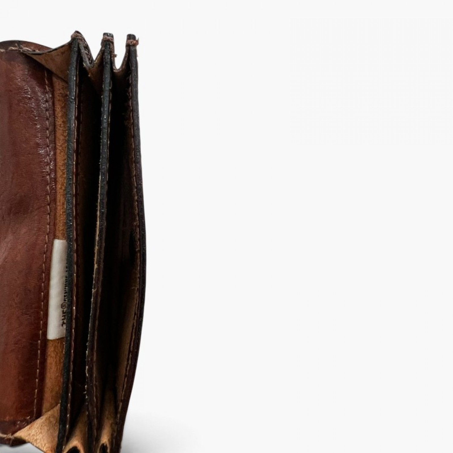 Vintage Leather Clutch — Καφέ — One Size / Pre-Owned