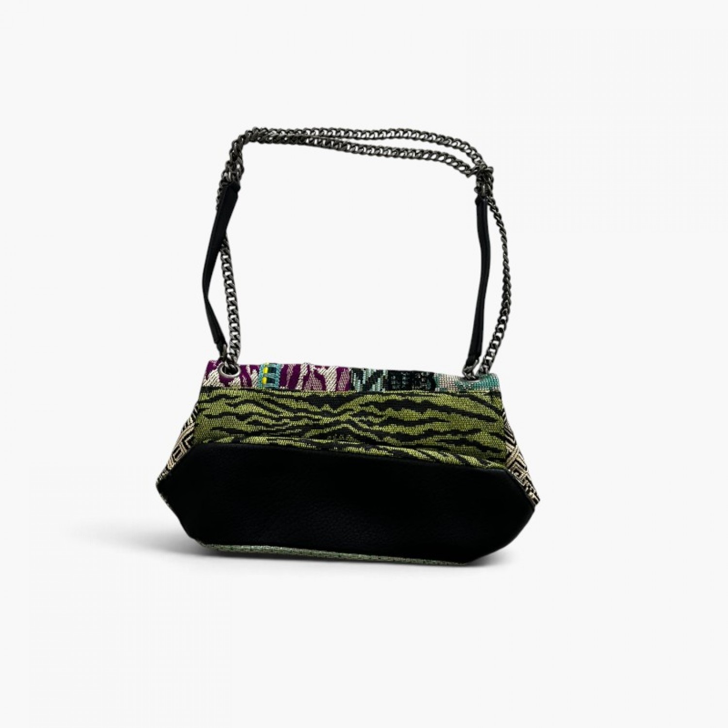 Desigual Patchwork Shoulder Bag — Multicolor — One Size / Pre-Owned