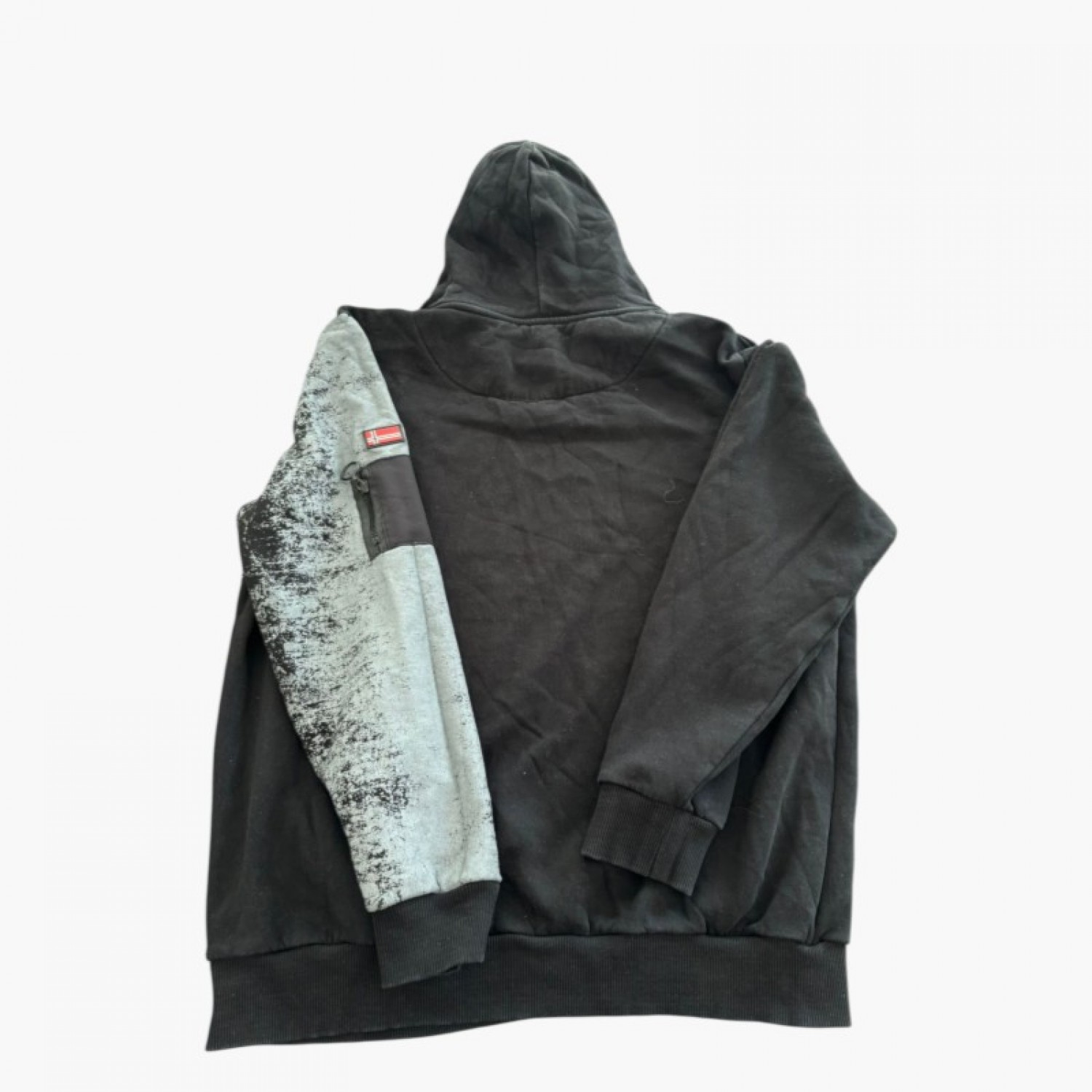 Southern Territory Ανδρικό Graphic Hoodie Μαύρο-Γκρι – Μέγεθος XL / Pre-Owned