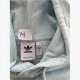 Adidas Originals Φούτερ Hoodie σε Ανοιχτό Γαλάζιο – Μέγεθος M / Pre-Owned