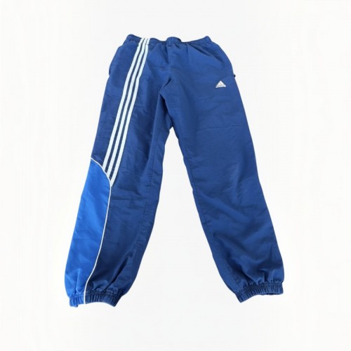 Adidas Μπλε Παντελόνι Track με Τρεις Ρίγες – Μέγεθος XL / Pre-Owned
