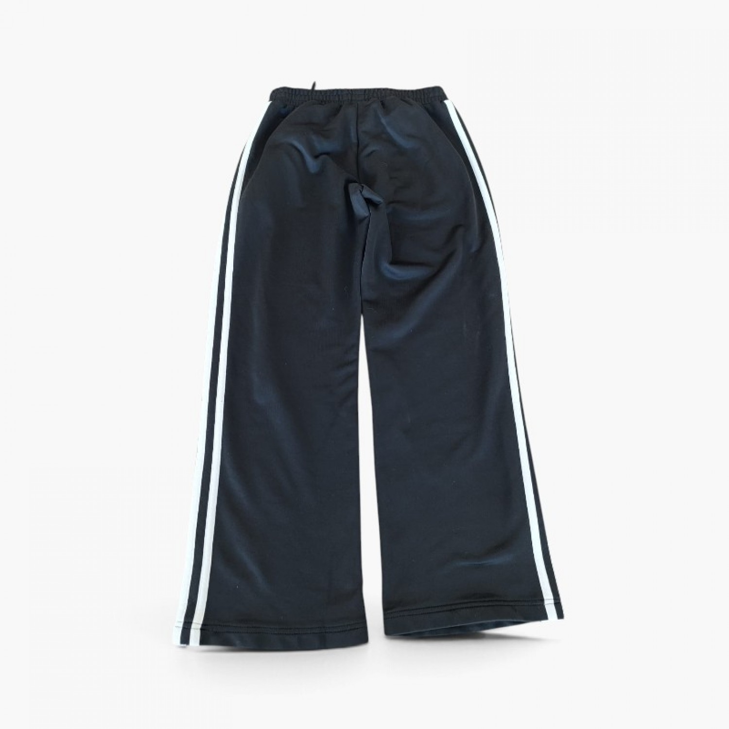 Adidas Μαύρο Παντελόνι Track με Τρεις Ρίγες – Μέγεθος M / Pre-Owned
