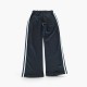 Adidas Μαύρο Παντελόνι Track με Τρεις Ρίγες – Μέγεθος M / Pre-Owned