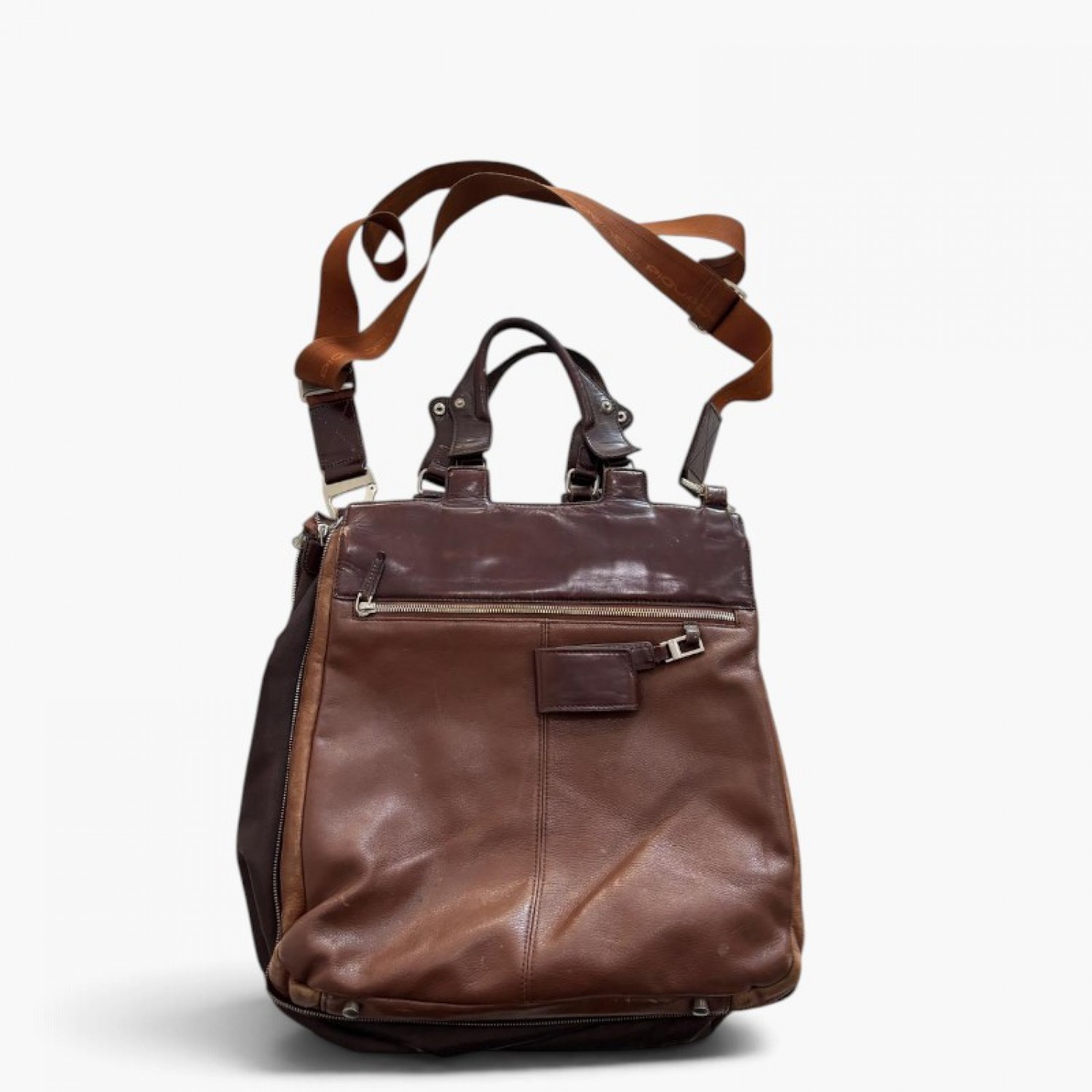Piquadro Two-Tone Business Tote Bag / Pre-Owned