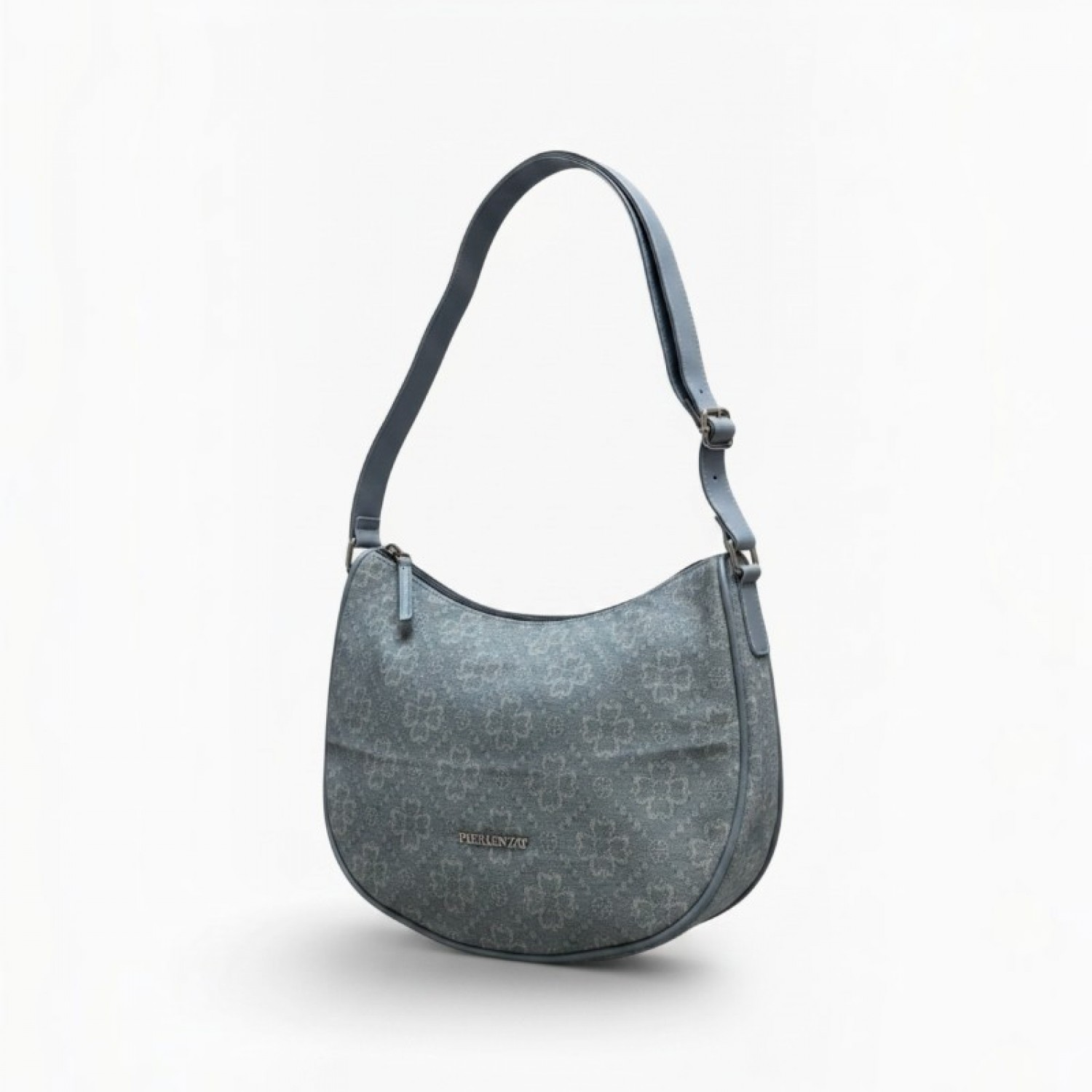 Pierlenza Floral Monogram Hobo Bag / Pre-Owned