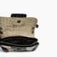 Guess Croc Embossed Shoulder Bag / Pre-Owned