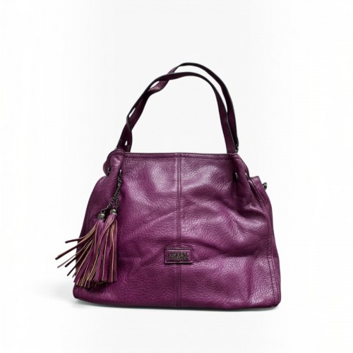 Coveri Collection Purple Tassel Tote Bag / Pre-Owned